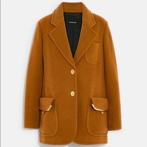 ISO DESPERATELY! Coach Kiss Lock Tailored Jacket 2021